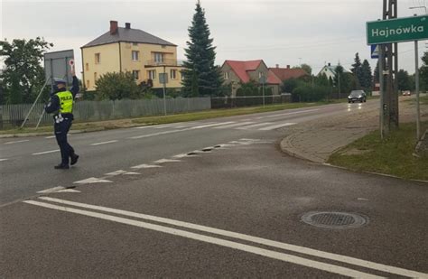 Jechał za szybko stracił prawo jazdy Aktualności KPP Hajnówka