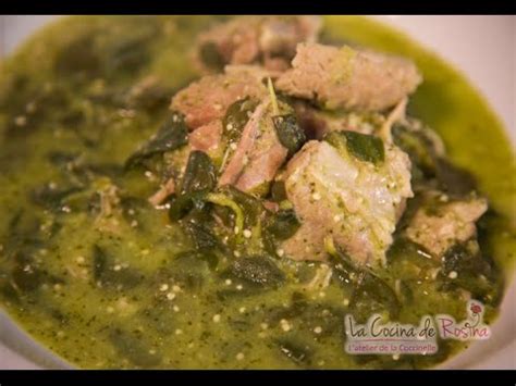 Pork Stew In Green Salsa Guisado De Puerco Con Tomatillos Tasty Recipes