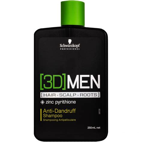 Schwarzkopf 3d Men Szampon Przeciwłupieżowy Odżywia Włosy I Cebulki 250ml