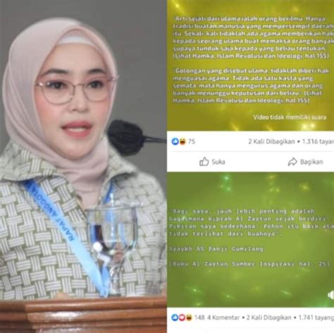 Gonjang Ganjing Al Zaytun Putri Kandung Panji Gumilang Mencuat Bakal