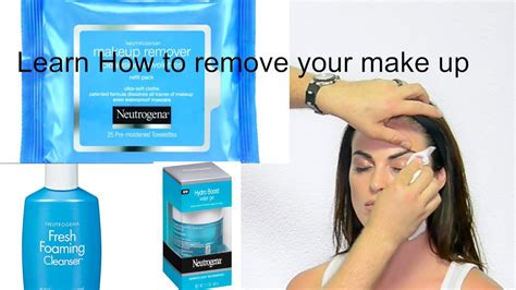 How To Remove Your Make Up Effectively YouTube