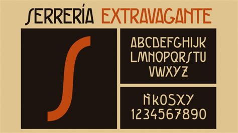 Serreria Extravagante Font Fontesk