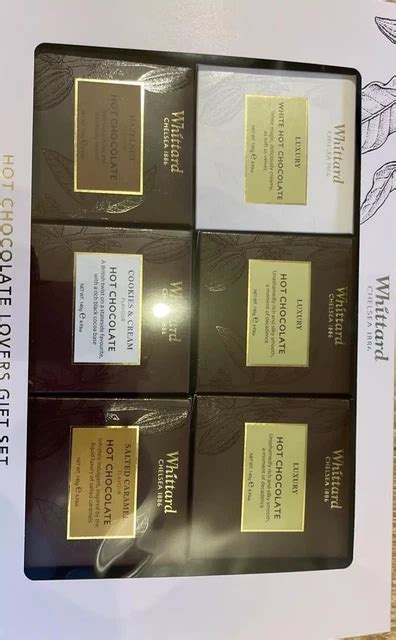 WHITTARD HOT CHOCOLATE Lover Gift Set X G PicClick UK