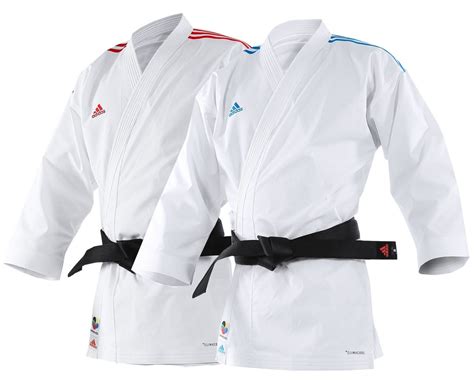 Kimono Karate adidas AdiLight com listras