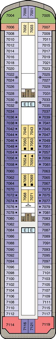 Oceania Sirena Deck Plan And Cabin Plan