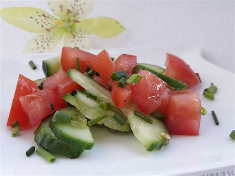 Tomaten Gurken Salat Von Natursuesse Chefkoch