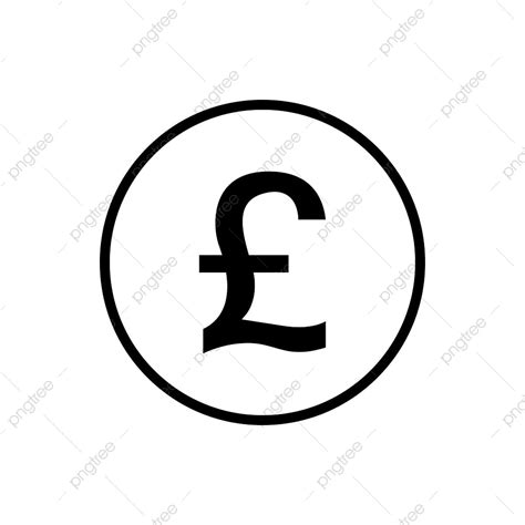 Pound Coin Clipart Hd Png Gbp Coin Icon Pound British Profit