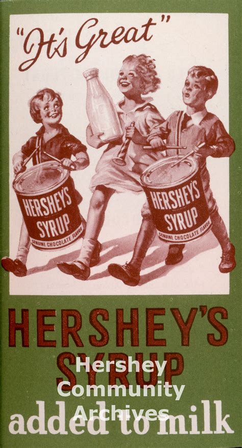 Advertising Hershey Chocolate Hershey Community Archives