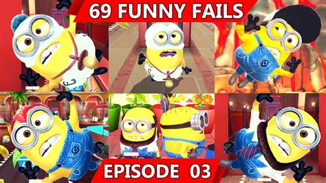 Minion Rush 69 FUNNY FAILS Episode 3 Eduardo S House Minion Park