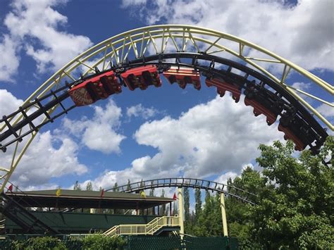 Corkscrew Silverwood Review Incrediblecoasters