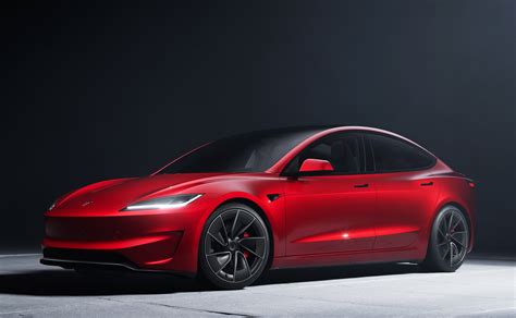 2025 Tesla Model 3 Performance revealed with more power, Australian ...