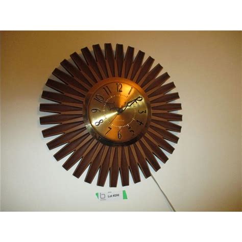 Telechron Wall Clock Working Bodnarus Auctioneering