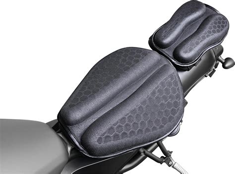 Amazon Skyjdm Foldable Motorcycle Gel Seat Cushion D Honeycomb