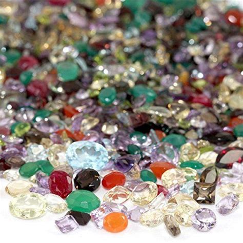 Carats Mixed Gem Natural Loose Gemstone Lot Wholesale Loose Mixed