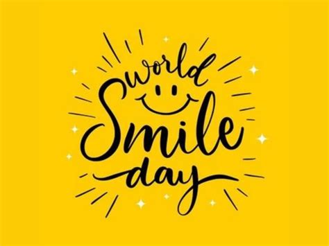 National Smile Day 2022 Best Quotes Posters Images Slogans Messages