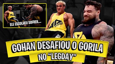 J Lio Gorila Desafiado Pelo Mens No Legday Youtube