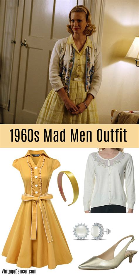 1960s Outfit Ideas Mod Hippie Casual Housewife Party