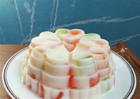 Resep Puding Pelangi Oleh Tria Purnama Sari Cookpad