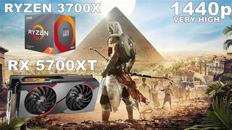 Assassin S Creed Origins RX 5700 XT Msi Gaming X Ryzen 7 3700x