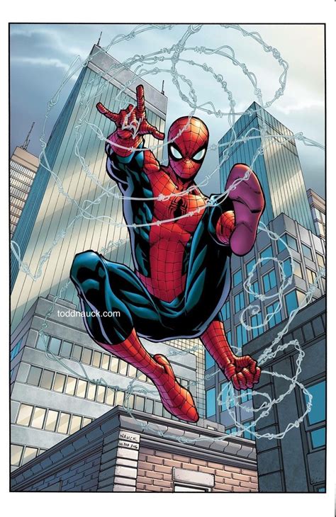 Art Of Todd Nauck Spiderman Spectacular Spider Man Amazing Spiderman