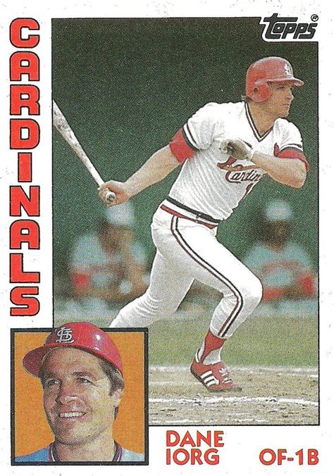 1984 Topps 416 Dane Iorg Trading Card Database