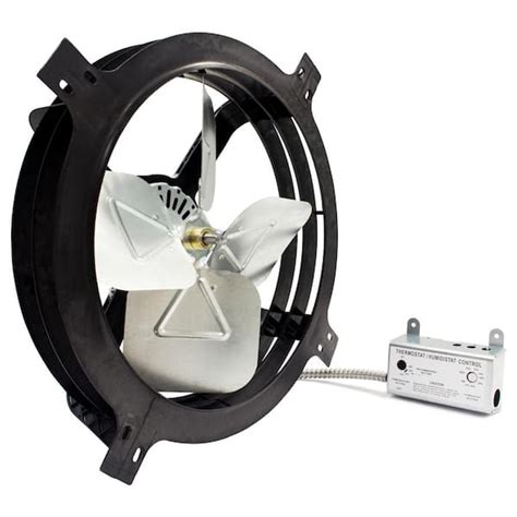 Have a question about Air Vent 1620 CFM Black Electric Powered Gable Mount Electric Attic Fan ...