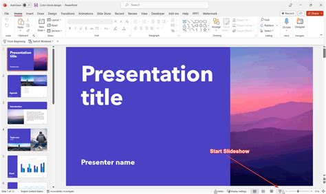 Slide Show Powerpoint