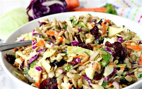 Sunflower Crunch Kale And Cabbage Salad Artofit