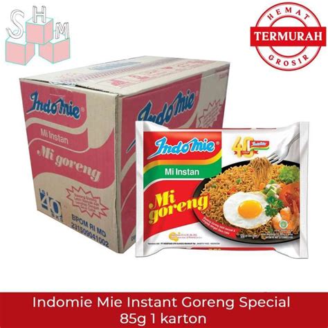 Jual Indomie Mie Instant Goreng Special 85g 1 Karton Di Seller Super