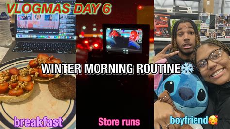 Realistic Winter Morning Routine☃️vlogmas Day 6🎄 Youtube