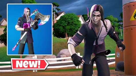 New Styx Skin Gameplay In Fortnite June Crew Pack Youtube