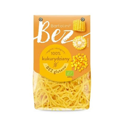 Makaron Kukurydziany Nitka Bezglutenowy Bartolini 250 G Biozdrowy