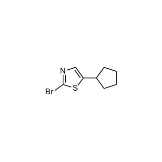 1159820 65 1 2 Bromo 5 Cyclopentylthiazole ChemScene Llc