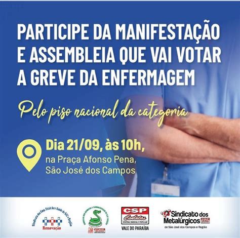 Greve Dos Profissionais De Enfermagem Ser Decidida Em Assembleia Que