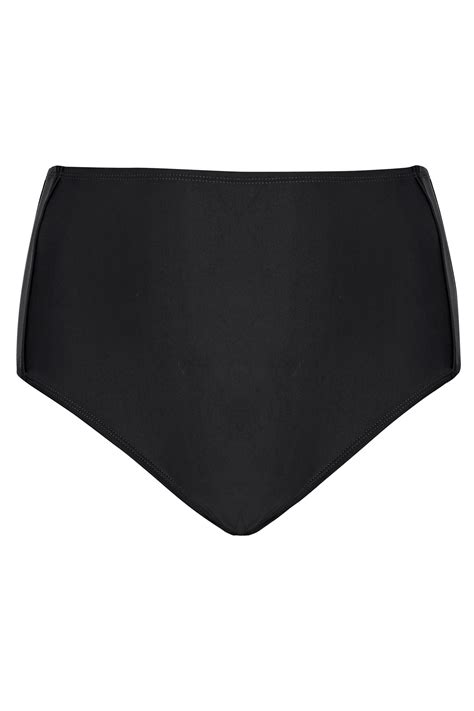Plus Size Black Tummy Control Bikini Brief Yours Clothing