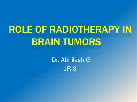 Radiation Therapy Brain Tumor - All About Radiation