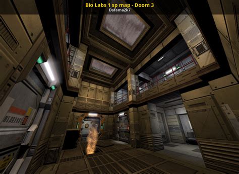 Bio Labs V11 Sp Map D3 And Dhewm3 Doom 3 Mods