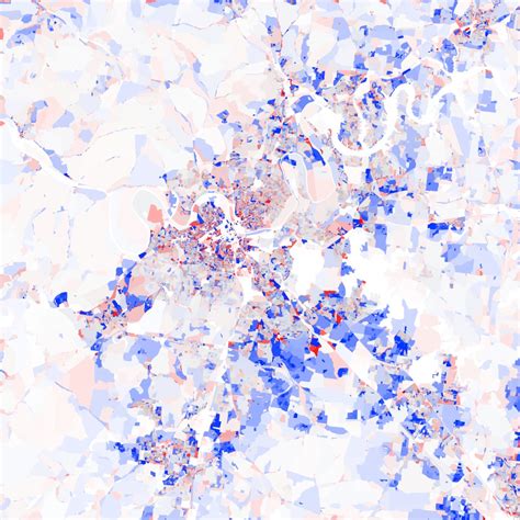 Nashville, Tennessee – Population Change 2000-2010, U.S. Census Data