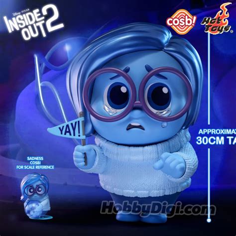 Hot Toys Cosbi 盲盒迷你珍藏人偶系列 Disney Pixar 玩轉腦朋友 XL Cosbi 阿愁 HobbyDigi 電購網