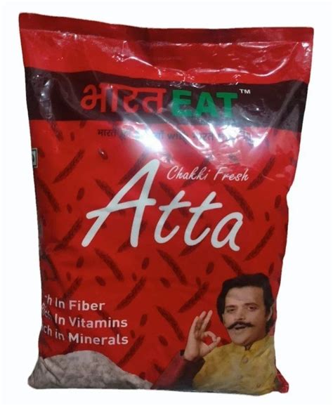 Kg Bharat Eat Chakki Fresh Atta Packaging Type Packet At Rs Kg In