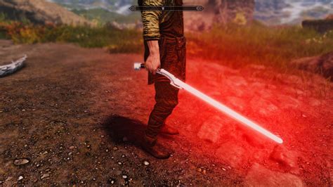 Lightsabers Magicka Sabers Hilts Patch Skyrim Special Edition