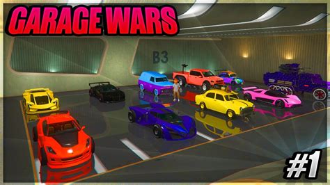 RATING MY SUBSCRIBERS MODDED GARAGES IN GTA 5 ONLINE GARAGE WARS 1