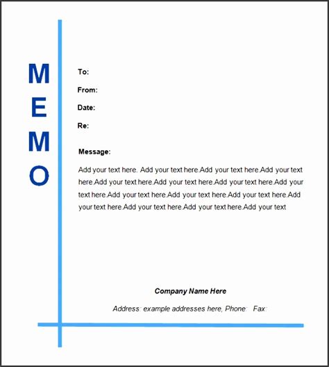 Ms Word Memo Template Sampletemplatess Sampletemplatess