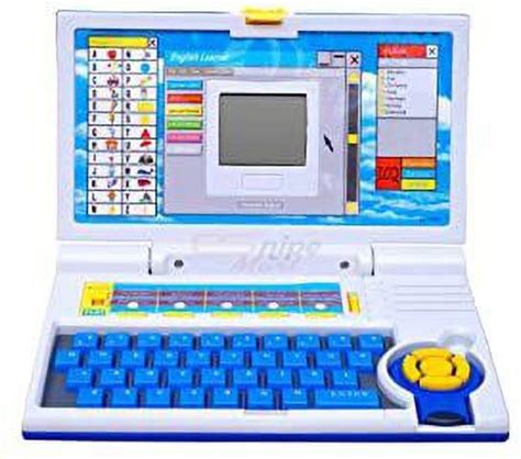 Iconix 20 Activities And Games Fun Laptop Notebook Computer Toy For Kids