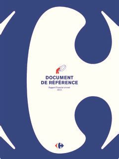 Document De R F Rence Carrefour Document De R F Rence