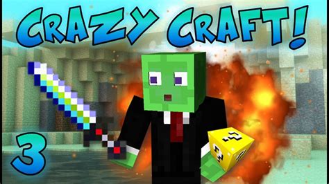 Minecraft Crazy Craft Ep 3 Ultimate Sword Youtube