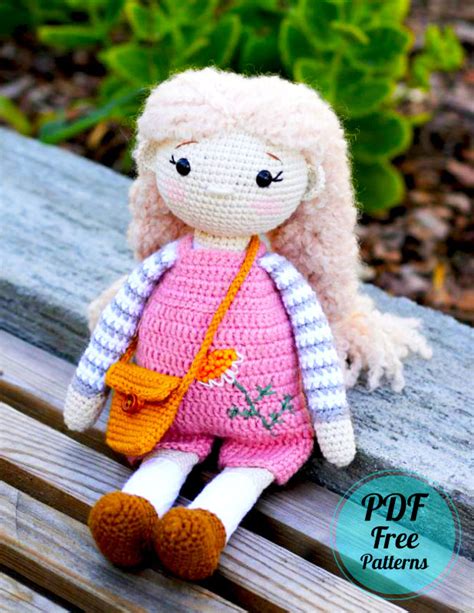 Marusya Crochet Doll PDF Amigurumi Free Pattern Amigurumiday