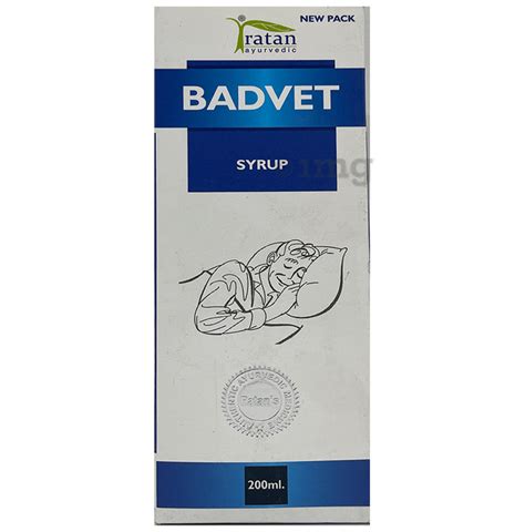 Ratan Ayurvedic Badvet Syrup Buy Bottle Of Ml Syrup At Best Price