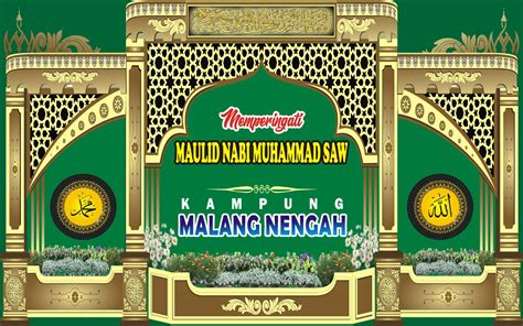 Spanduk Maulid Nabi Muhammad Saw Tahun Spanduk Maulid