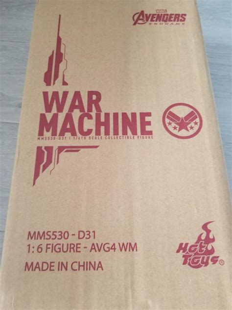 已開新淨齊件 hottoys hot toys ironman iron man WM war machine mark MK VI MMS MMS D 興趣及遊戲